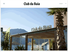 Tablet Screenshot of clubdabaia.com